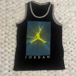 Jordan Black Kids Tank